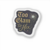 Whimsigoth Fantasy Mystical Forests, Moons & Magic Aufkleber (Vorderseite)