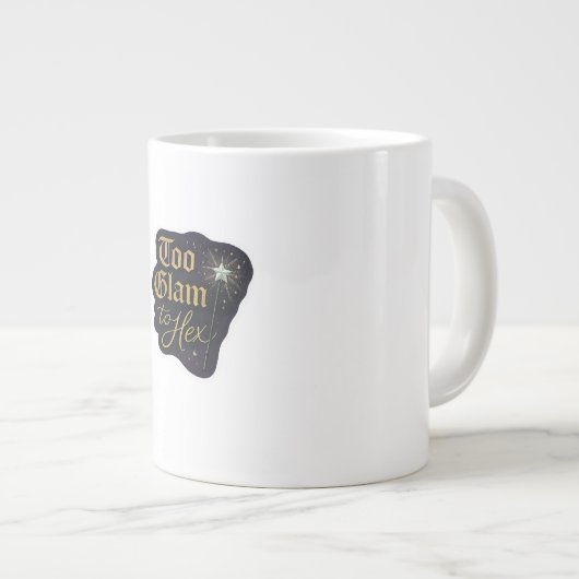 Whimsigoth Fantasy Mystical Forests, Moons & Magic Jumbo-Tasse (Vorderseite Rechts)