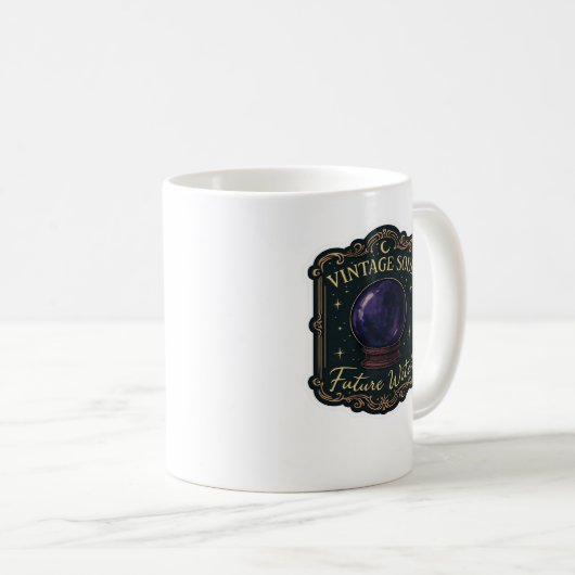 Whimsigoth Fantasy Mystical Forests, Moons & Magic Kaffeetasse (VorderseiteRechts)