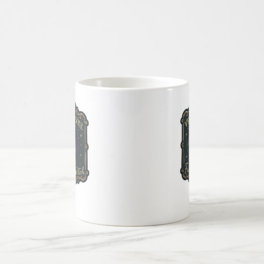 Whimsigoth Fantasy Mystical Forests, Moons & Magic Kaffeetasse (Mittel)