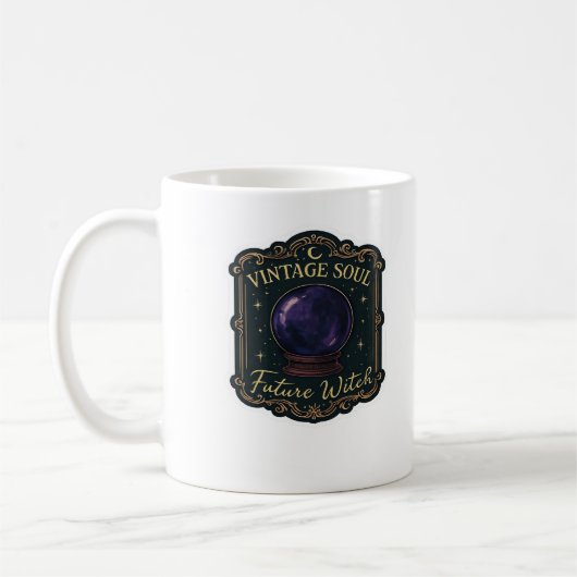Whimsigoth Fantasy Mystical Forests, Moons & Magic Kaffeetasse (Links)