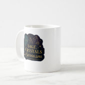 Whimsigoth Fantasy Mystical Forests, Moons & Magic Kaffeetasse (Vorderseite Links)