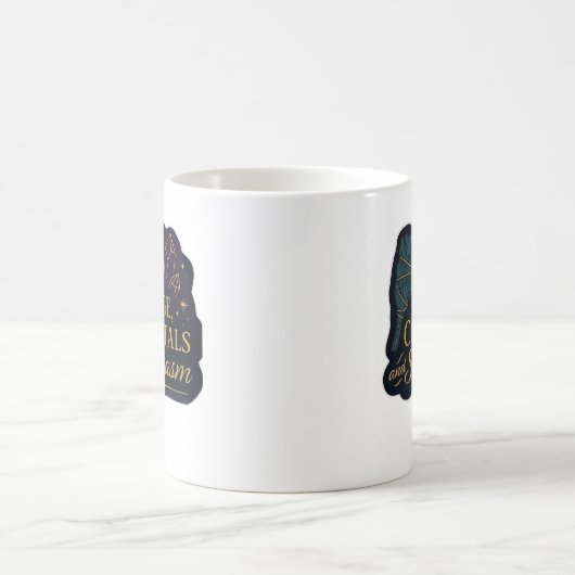Whimsigoth Fantasy Mystical Forests, Moons & Magic Kaffeetasse (Mittel)