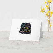 Whimsigoth Fantasy Mystical Forests, Moons & Magic Karte (Gelbe Blume)