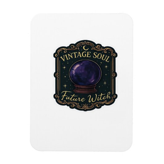 Whimsigoth Fantasy Mystical Forests, Moons & Magic Magnet (Vertikal)
