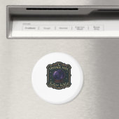 Whimsigoth Fantasy Mystical Forests, Moons & Magic Magnet (In Situ (Geschirrspüler))