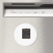 Whimsigoth Fantasy Mystical Forests, Moons & Magic Magnet (In Situ (Geschirrspüler))