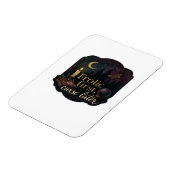 Whimsigoth Fantasy Mystical Forests, Moons & Magic Magnet (Linke Seite)