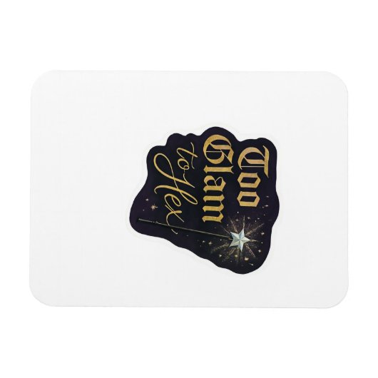 Whimsigoth Fantasy Mystical Forests, Moons & Magic Magnet (Horizontal)