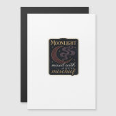 Whimsigoth Fantasy Mystical Forests, Moons & Magic Magnetkarte (Vorne/Hinten)