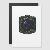 Whimsigoth Fantasy Mystical Forests, Moons & Magic Magnetkarte (Vorne/Hinten)