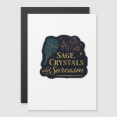 Whimsigoth Fantasy Mystical Forests, Moons & Magic Magnetkarte (Vorne/Hinten)