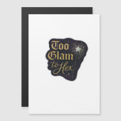 Whimsigoth Fantasy Mystical Forests, Moons & Magic Magnetkarte (Vorne/Hinten)