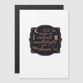 Whimsigoth Fantasy Mystical Forests, Moons & Magic Magnetkarte (Vorne/Hinten)