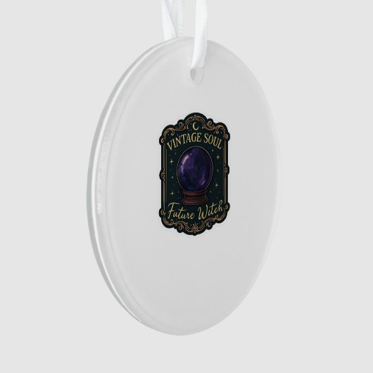 Whimsigoth Fantasy Mystical Forests, Moons & Magic Ornament (Vorderseite)