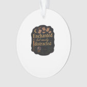 Whimsigoth Fantasy Mystical Forests, Moons & Magic Ornament (Vorderseite)