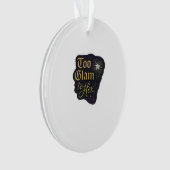 Whimsigoth Fantasy Mystical Forests, Moons & Magic Ornament (Vorderseite)