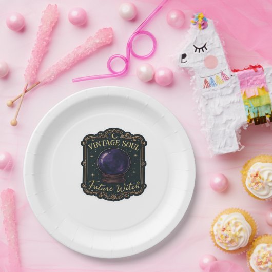 Whimsigoth Fantasy Mystical Forests, Moons & Magic Pappteller (Party)