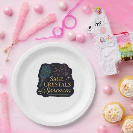 Whimsigoth Fantasy Mystical Forests, Moons & Magic Pappteller (Party)