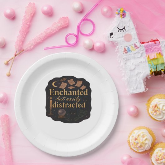 Whimsigoth Fantasy Mystical Forests, Moons & Magic Pappteller (Party)