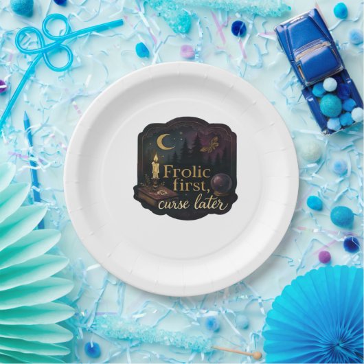 Whimsigoth Fantasy Mystical Forests, Moons & Magic Pappteller (Party)