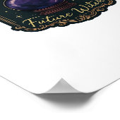 Whimsigoth Fantasy Mystical Forests, Moons & Magic Poster (Ecke)