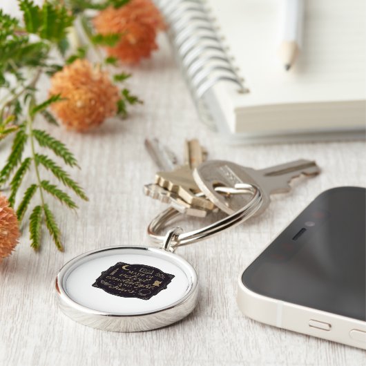 Whimsigoth Fantasy Mystical Forests, Moons & Magic Schlüsselanhänger (Seite)