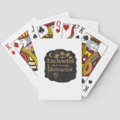 Whimsigoth Fantasy Mystical Forests, Moons & Magic Spielkarten (Rückseite)