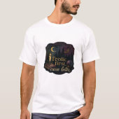 Whimsigoth Fantasy Mystical Forests, Moons & Magic T-Shirt (Vorderseite)