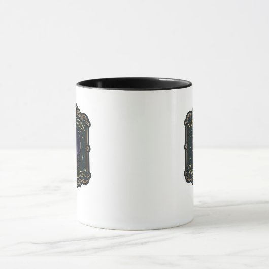 Whimsigoth Fantasy Mystical Forests, Moons & Magic Tasse (Zentrum)