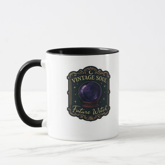 Whimsigoth Fantasy Mystical Forests, Moons & Magic Tasse (Links)