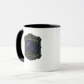 Whimsigoth Fantasy Mystical Forests, Moons & Magic Tasse (Vorderseite Links)