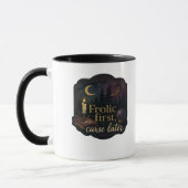 Whimsigoth Fantasy Mystical Forests, Moons & Magic Tasse (Links)