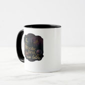 Whimsigoth Fantasy Mystical Forests, Moons & Magic Tasse (Vorderseite Links)