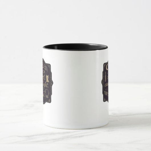 Whimsigoth Fantasy Mystical Forests, Moons & Magic Tasse (Zentrum)