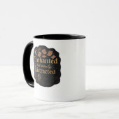 Whimsigoth Fantasy Mystical Forests, Moons & Magic Tasse (Vorderseite Links)