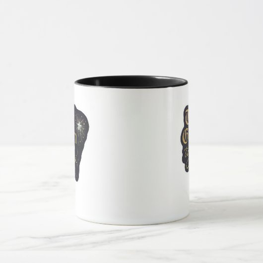 Whimsigoth Fantasy Mystical Forests, Moons & Magic Tasse (Zentrum)