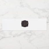 Whimsigoth Fantasy Mystical Forests, Moons & Magic Wasserflaschenetikett (Einzelnes Label)