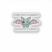 Whimsigoth Fantasy - Mystische Wälder, Monde & Mag Aufkleber (Vorderseite)