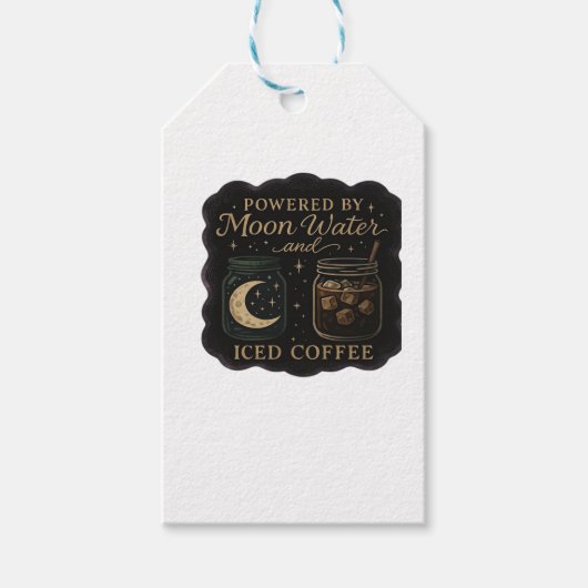 Whimsigoth Fantasy - Mystische Wälder, Monde & Mag Geschenkanhänger (Vorderseite)