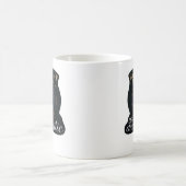 Whimsigoth Fantasy - Mystische Wälder, Monde & Mag Kaffeetasse (Mittel)