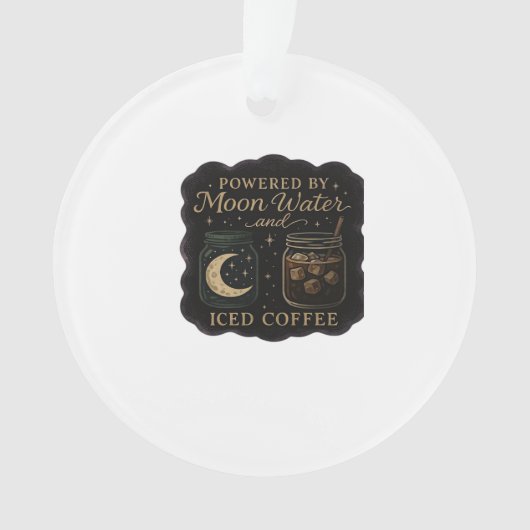 Whimsigoth Fantasy - Mystische Wälder, Monde & Mag Ornament (Vorderseite)