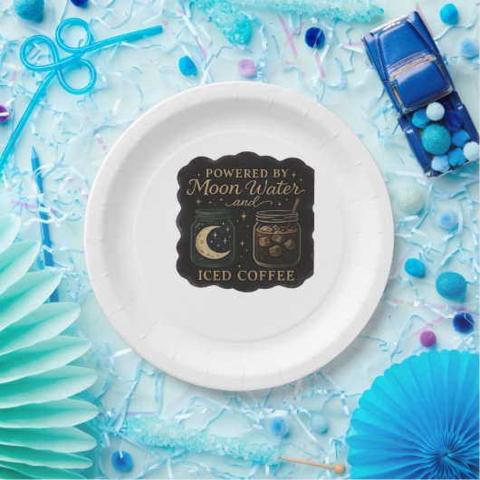 Whimsigoth Fantasy - Mystische Wälder, Monde & Mag Pappteller (Party)