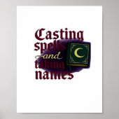 Whimsigoth Fantasy - Mystische Wälder, Monde & Mag Poster (Vorne)