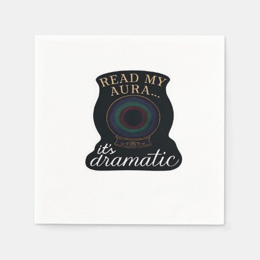 Whimsigoth Fantasy - Mystische Wälder, Monde & Mag Serviette (Vorderseite)