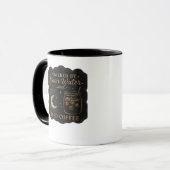 Whimsigoth Fantasy - Mystische Wälder, Monde & Mag Tasse (Vorderseite Links)