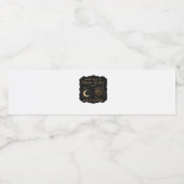 Whimsigoth Fantasy - Mystische Wälder, Monde & Mag Wasserflaschenetikett (Einzelnes Label)