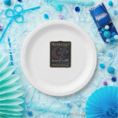 Whimsigoth Fantasy Mystische Wälder, Monde & Magie Pappteller (Party)