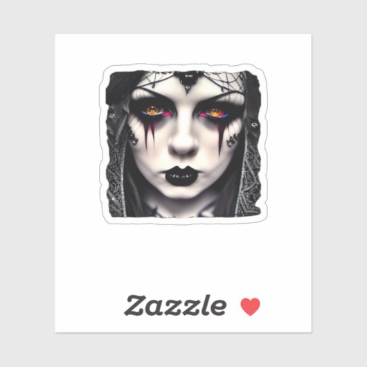 Whimsigoth Funny Classic Aufkleber (Blatt)