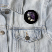 Whimsigoth Funny Design für Halloween Button (Beispiel)